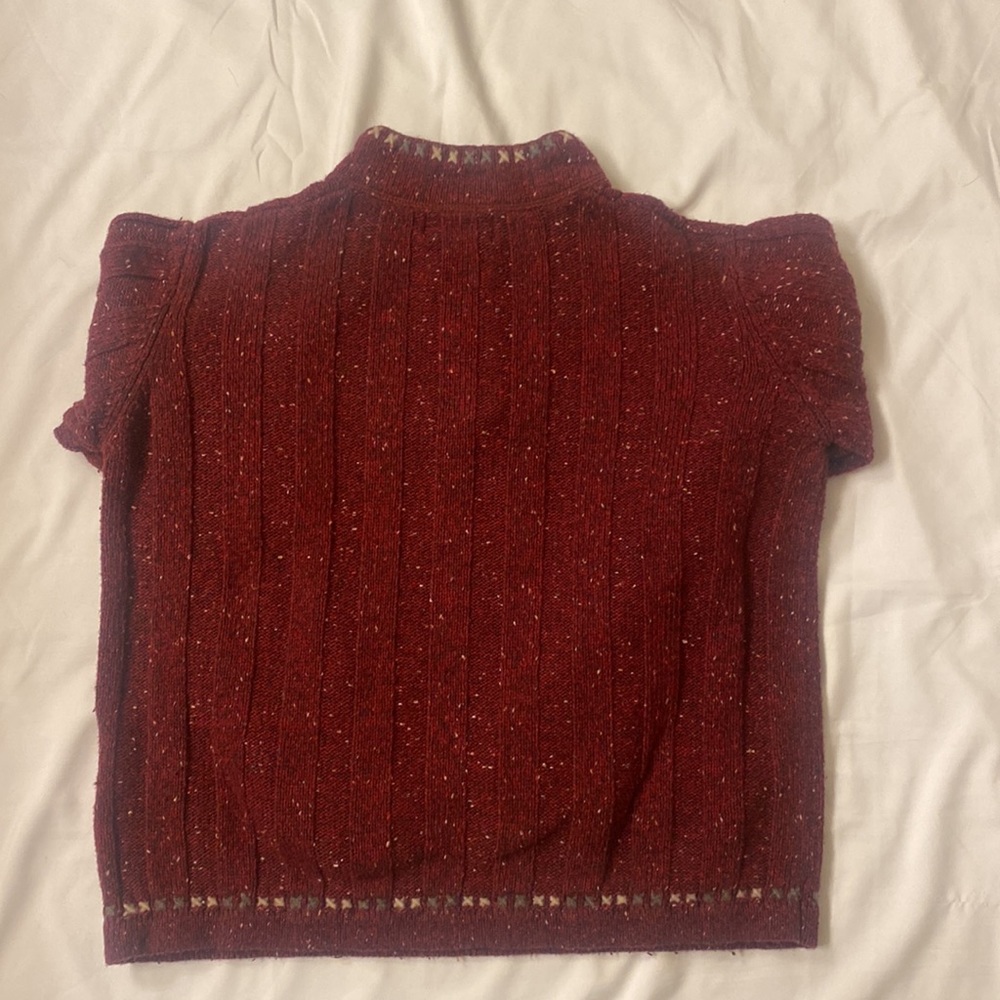 Woolrich 1/4 zip sweater size M - Picture 2 of 4